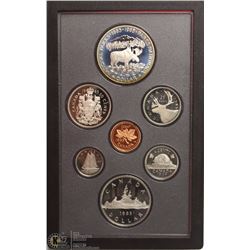 1985 RCM SILVER PROOF DOUBLE DOLLAR SET