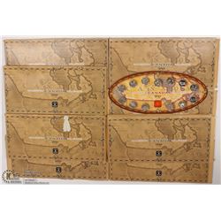 LOT OF 10 RCM 1999 MILLENNIUM 13 COIN SET