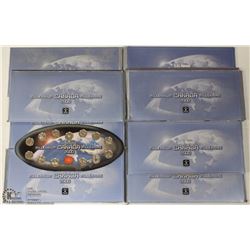 LOT OF 10 RCM 2000 MILLENNIUM 13 COIN SET