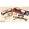 Image 1 : 4 PAIRS OF ASST STRENGTH READING GLASSES