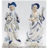 Image 1 : FLAT OF LARGE PORCELAIN COUPLES FIGURINES
