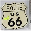 Image 1 : ROUTE 66 TIN SIGN