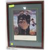 Image 1 : NORMAN ROCKWELL BASEBALL THEMED PRINT