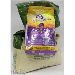 SIMPLY NOURISH DOG FOOD 18LBS AND WELLNESS 4LBS