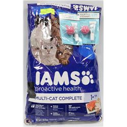 IAMS MULTI CAT COMPLETE CAT FOOD 16LBS WITH