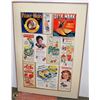 Image 1 : 30"X43" VINTAGE ADVERTISING BOARD