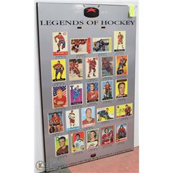1942-1972 LEGENDS OF HOCKEY (HOCKEY CARDS FROM