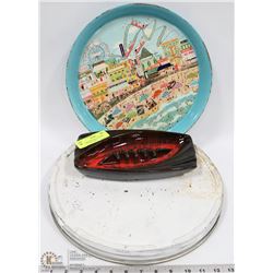 KODAK MOVIE REEL TIN, PEPSI COLLECTIBLE TRAY