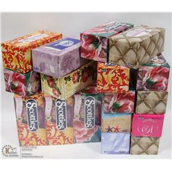 BOX OF SCOTTY KLEENEX BOXES