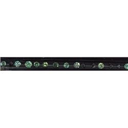 #7-GENUINE ROUND BLUE-GREEN DIAMONDS