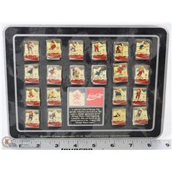 COCA COLA PIN COLLECTION