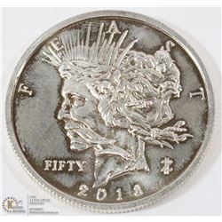US .999 SILVER 50 DOLLAR COIN