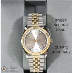 NEW MENS QUARTZ WATCH