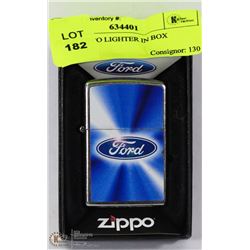 FORD ZIPPO LIGHTER IN BOX