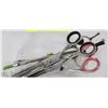 Image 1 : CONTAINER WITH 4 SALON SHEARS