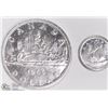 Image 2 : #18-STERLING SILVER CANADIAN DOLLAR COIN