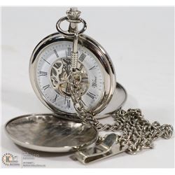 WILMOT SKELETON POCKET WATCH