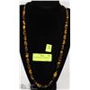 Image 1 : VINTAGE TIGER EYE NECKLACE