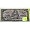 Image 1 : 1937 CANADIAN $10 BILL