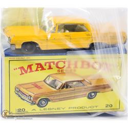 VINTAGE MATCHBOX TAXI-CAB #20