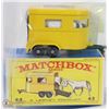 Image 1 : VINTAGE MATCHBOX PONY TRAILER #43