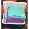 Image 1 : 2 COOLERS INCLUDING THERMOS COLORFUL ONE AND