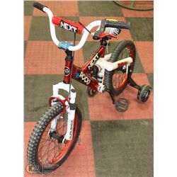 NEXT ROCKI KIDS BIKE W/ TRAINING WHEELS