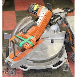 RIDGID 12" SLIDING MITRE SAW , NEEDS HANDLE