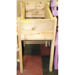 MOSTLY CEDAR RAISED FLOWER BED/PLANTER/SAND BOX