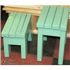 Image 1 : 2 GARDEN/KIDS STOOLS