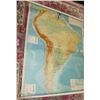 Image 1 : 1942 LINEN MAP OF SOUTH AMERICA