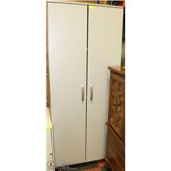 2 DOOR UTILITY CABINET/PANTRY 31"X16"X75"H