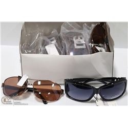 BOX OF NEW SUNGLASSES ON CHOICE
