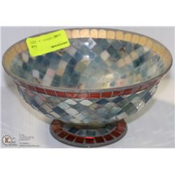 ESTATE MOSAIC GLASS BOWL