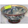 Image 1 : ESTATE MOSAIC GLASS BOWL