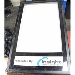 ILLUMINATED POSTER BOX FRAME