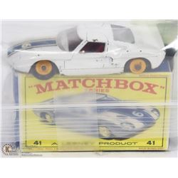 VINTAGE MATCHBOX FORD GT RACING #41