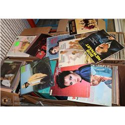 LOT OF 7 BOXES OF ASSORTED RECORDS