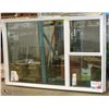 Image 1 : 89"X59.5" BAY WINDOW WITH BOTTOM SLIDER
