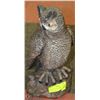 Image 1 : CONCRETE PAINTED OWL  14" HIGH
