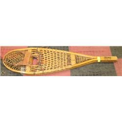 PAIR OF VINTAGE ALGONQUIN SNOWSHOES WITH STRAPS