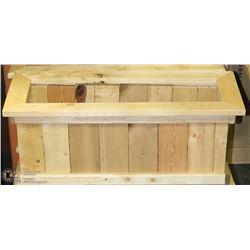 MOSTLY CEDAR PLANTER BOX 11"X27"X11"H