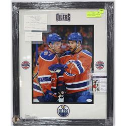 CONNOR MCDAVID GUARANTEED AUTHENTIC "ROOKIE"