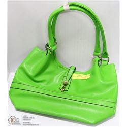 LIME SOFT FEEL HANDBAG RETAIL $66