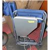 Image 1 : FOLDING CAMP CHAIR WITH SIDE TABLE