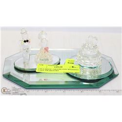 2 PCS BRIDE, GROOM AND WEDDING CAKE SWAROVSKI