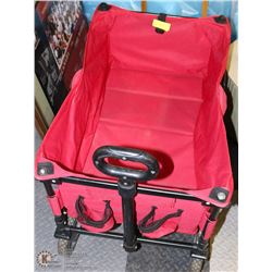 ACADEMY FOLDING WAGON & REMOVEABLE BED