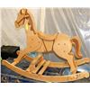 Image 1 : WOOD ROCKING HORSE