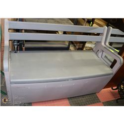 OUTDOOR PATIO STORAGE BENCH