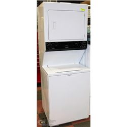 FRIGIDAIRE HEAVY DUTY STACKED WASHER AND DRYER